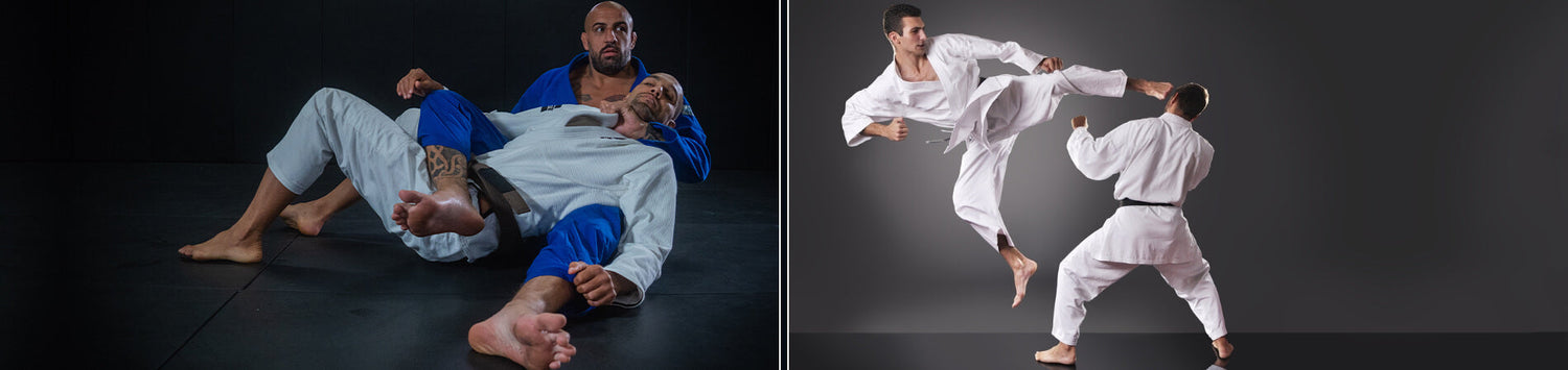 Brazilian Jiu-Jitsu BJJ Vs Karate