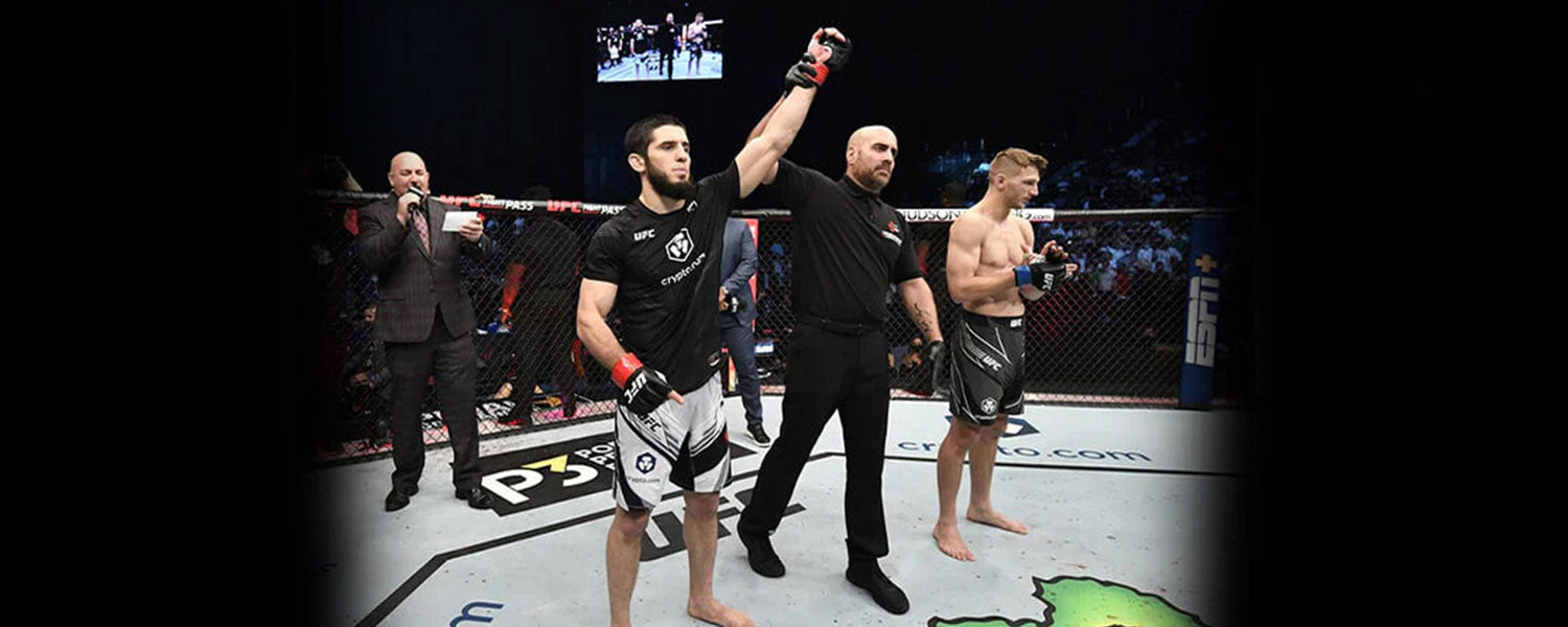 Islam Makhachev’s Twitter Victory Lap Slamming Israel Adesanya Over Hooker vs Makhachev Bet