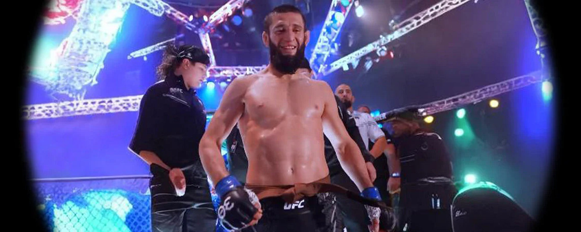 Khamzat Chimaev Promoted To BJJ Brown Belt After Winning UFC 294