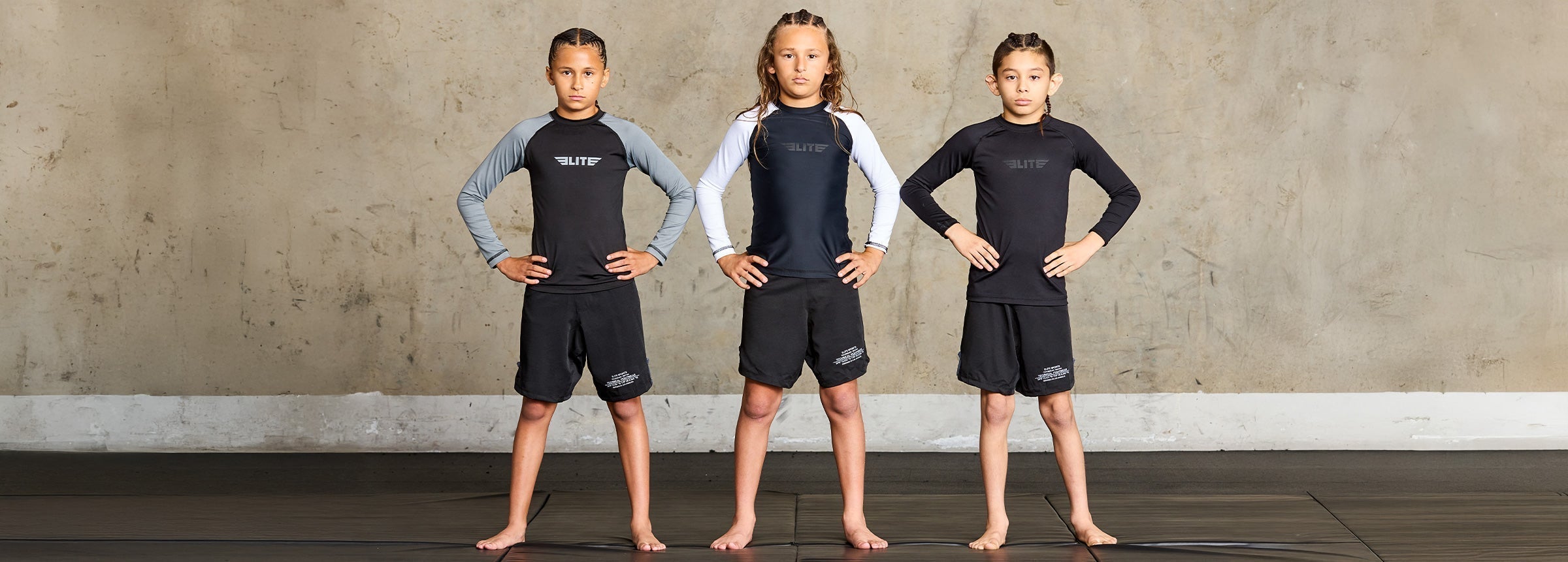 kids brazilian jiu jitsu rashguards
