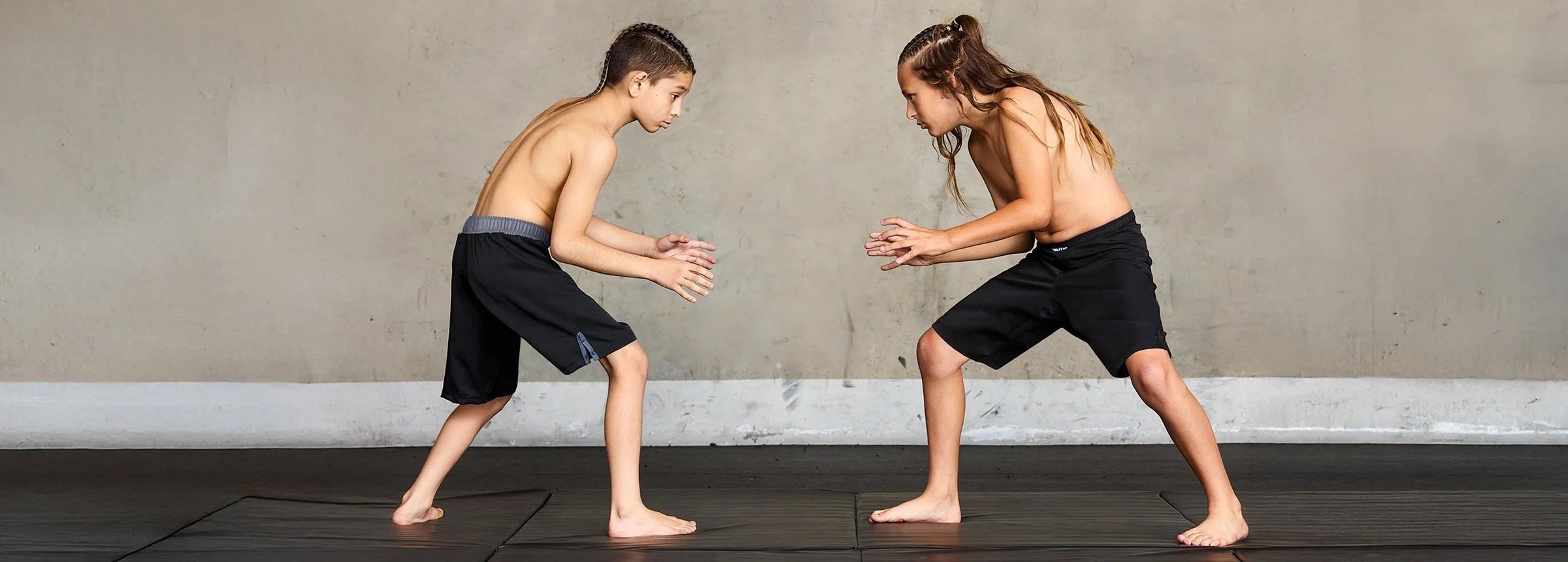 kids brazilian jiu jitsu shorts