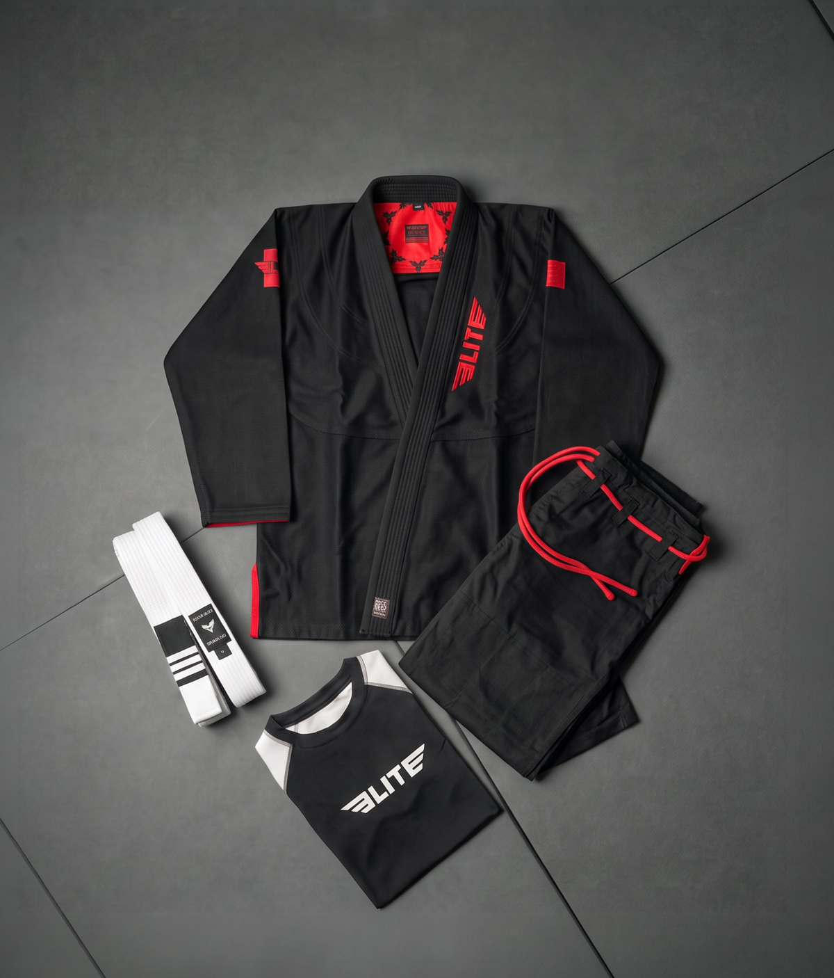 Adult's BJJ GI Starter Bundle Black