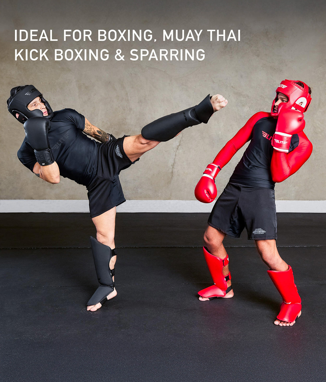 Adults' Essential Black/Black MMA Headgear