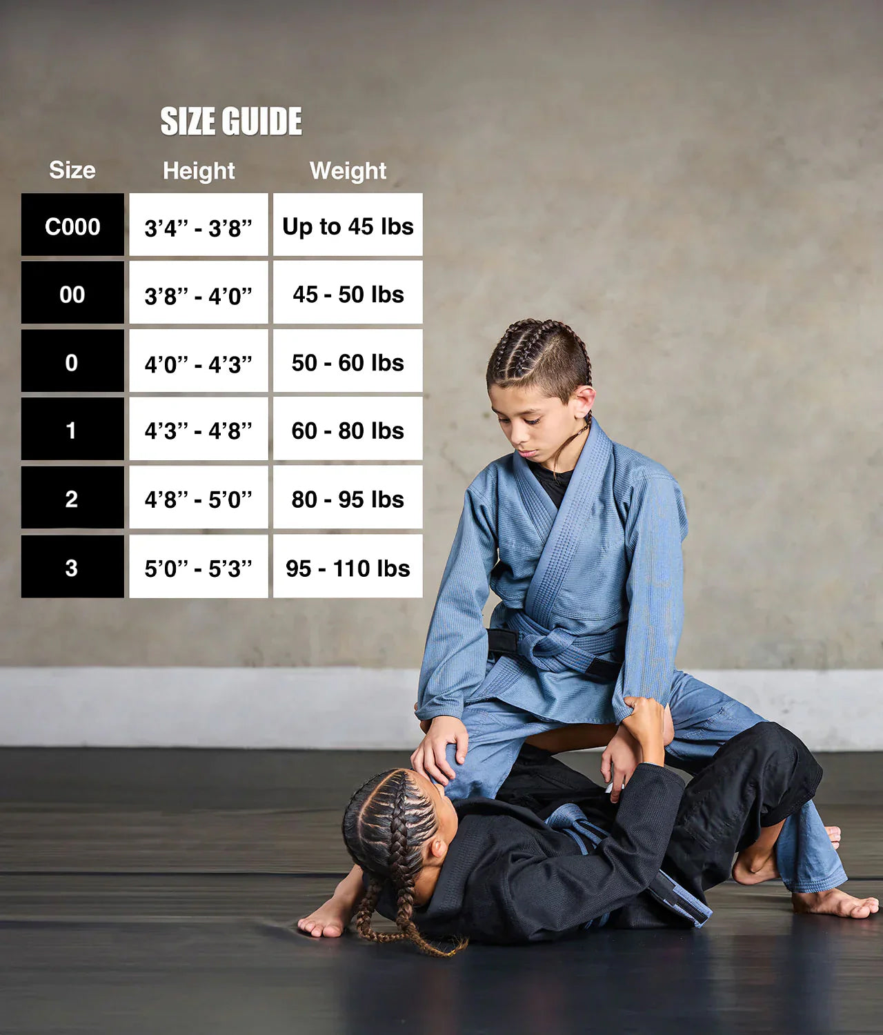 elite essential gray mens jiu jitsu gi size chart