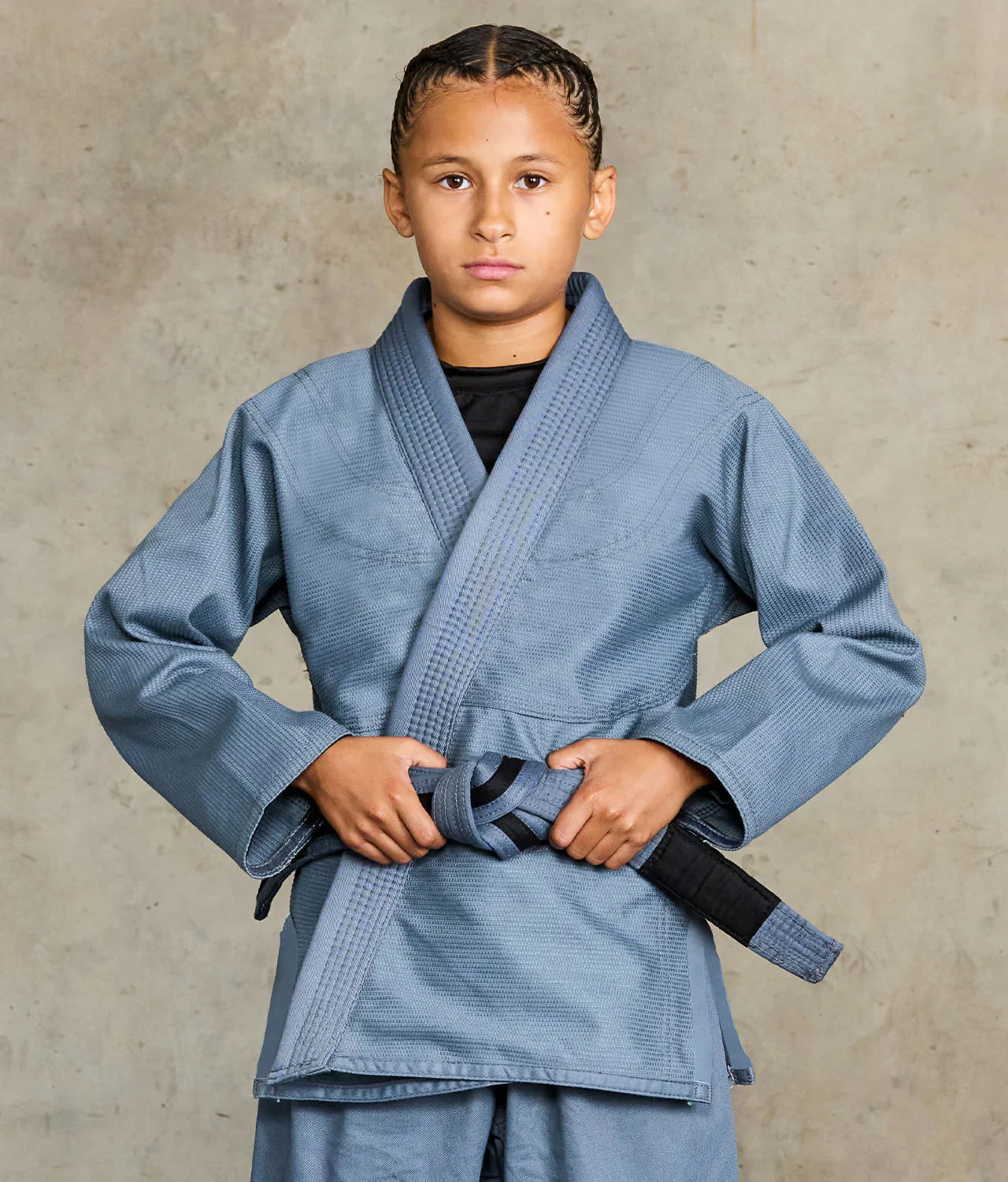 Essential gray brazilian jiu jitsu kids jiu jitsu gi