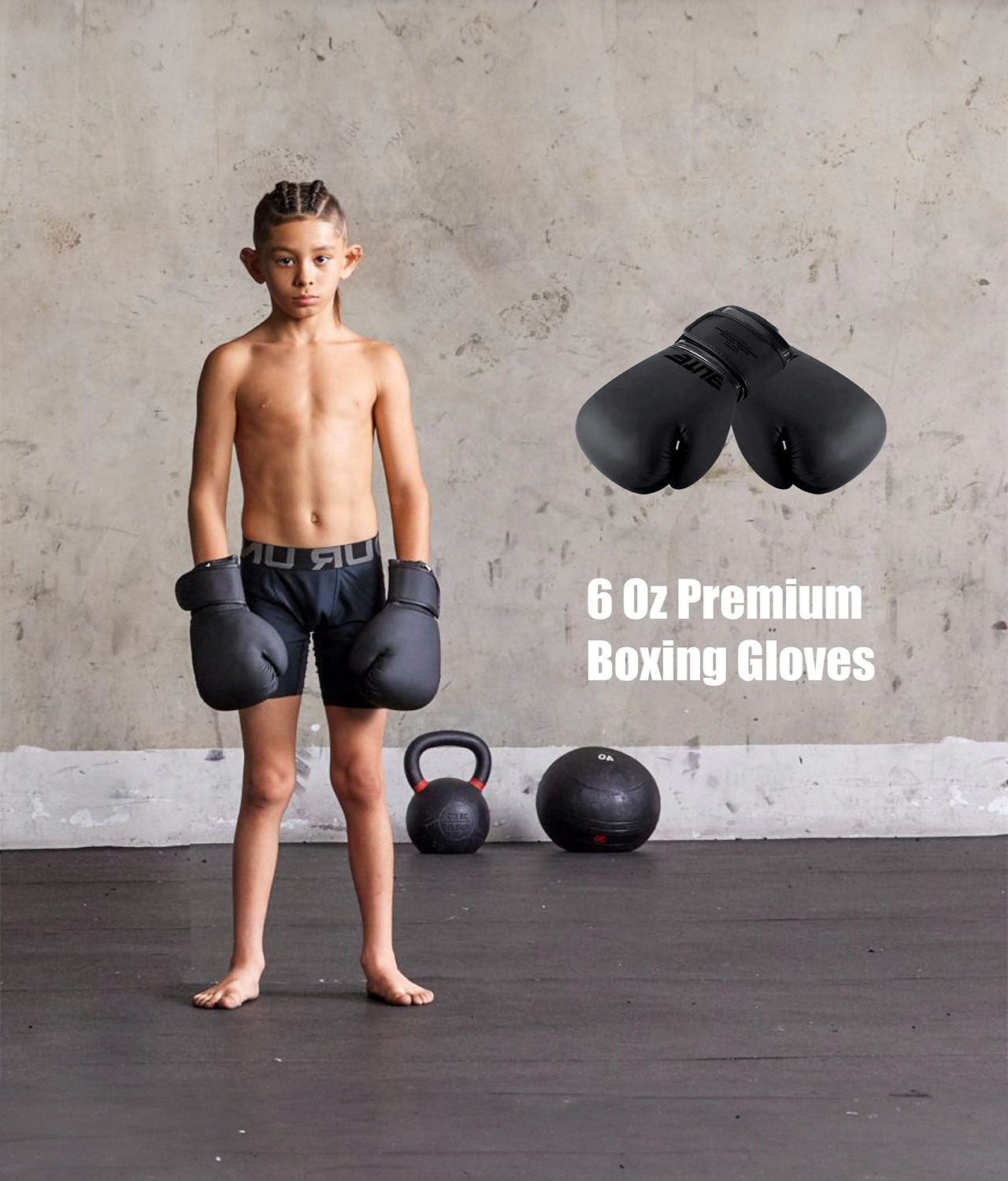Elite Sports Kids 2.5 ft Essential Boxing Punching Bag Set  6oz Premium Boxing Gloves