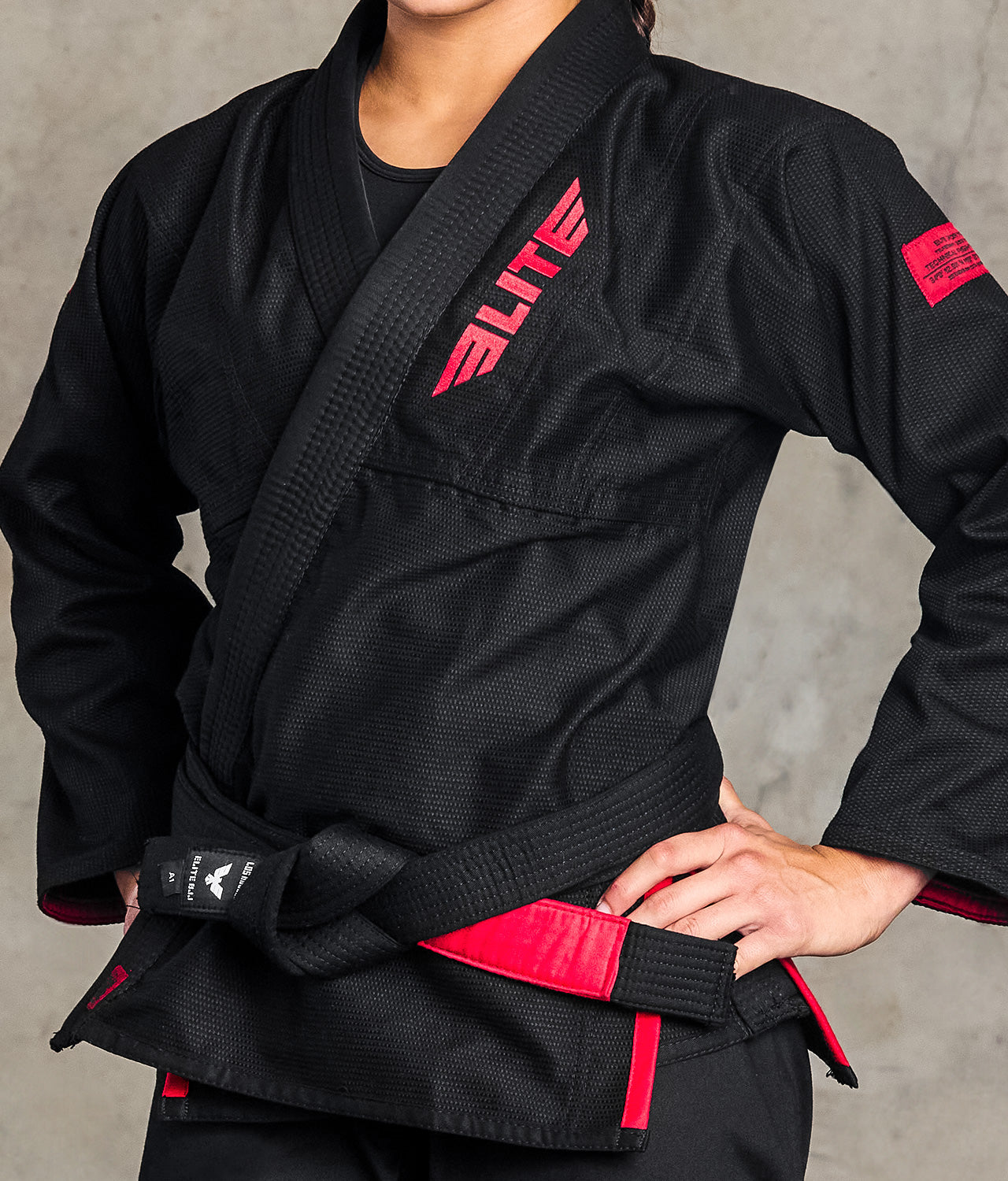 Core Black Brazilian Jiu Jitsu Womens BJJ Gi