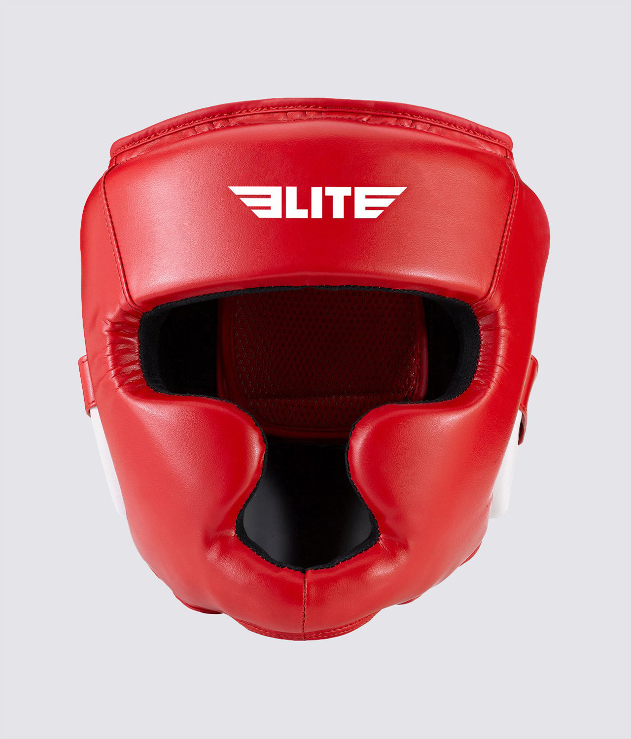 Elite Sports Adults' Essential Red Brazilian Jiu Jitsu BJJ Headgear Main View