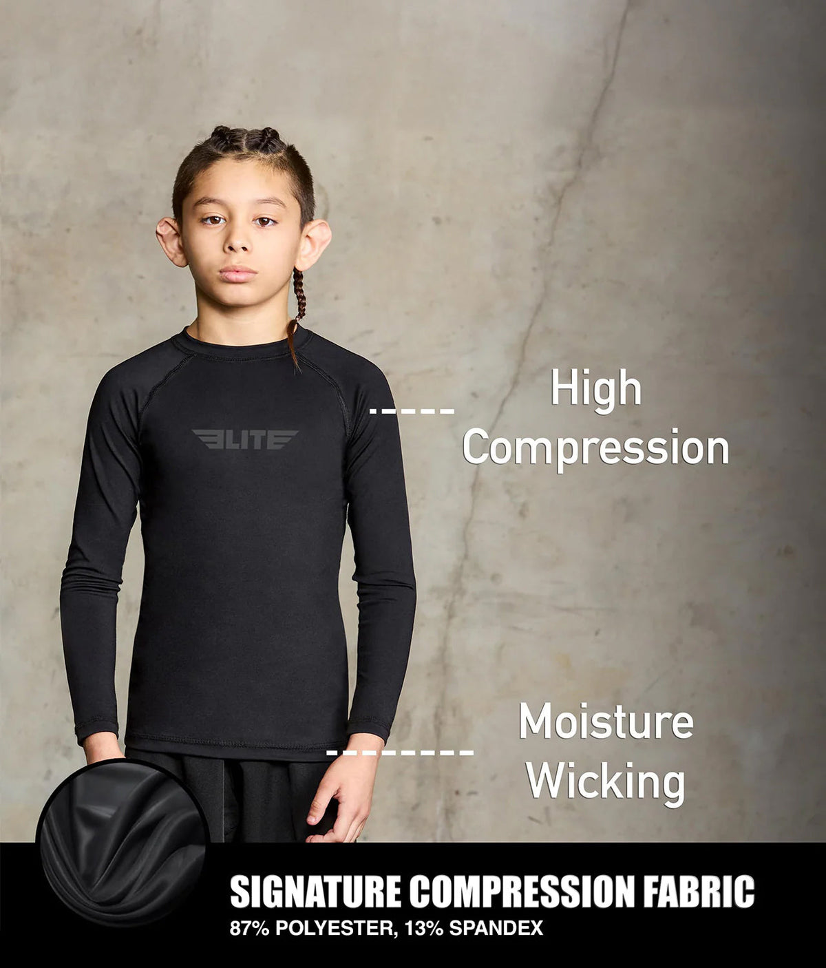 Kid's No Gi Bundle Black