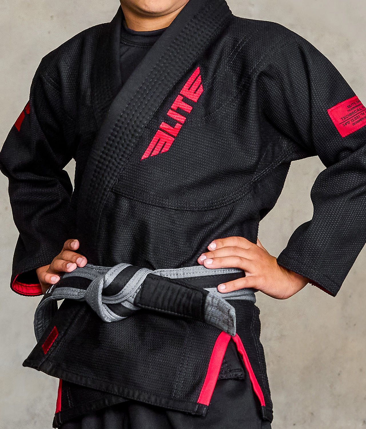 Core Black Brazilian Jiu Jitsu Kids BJJ Gi