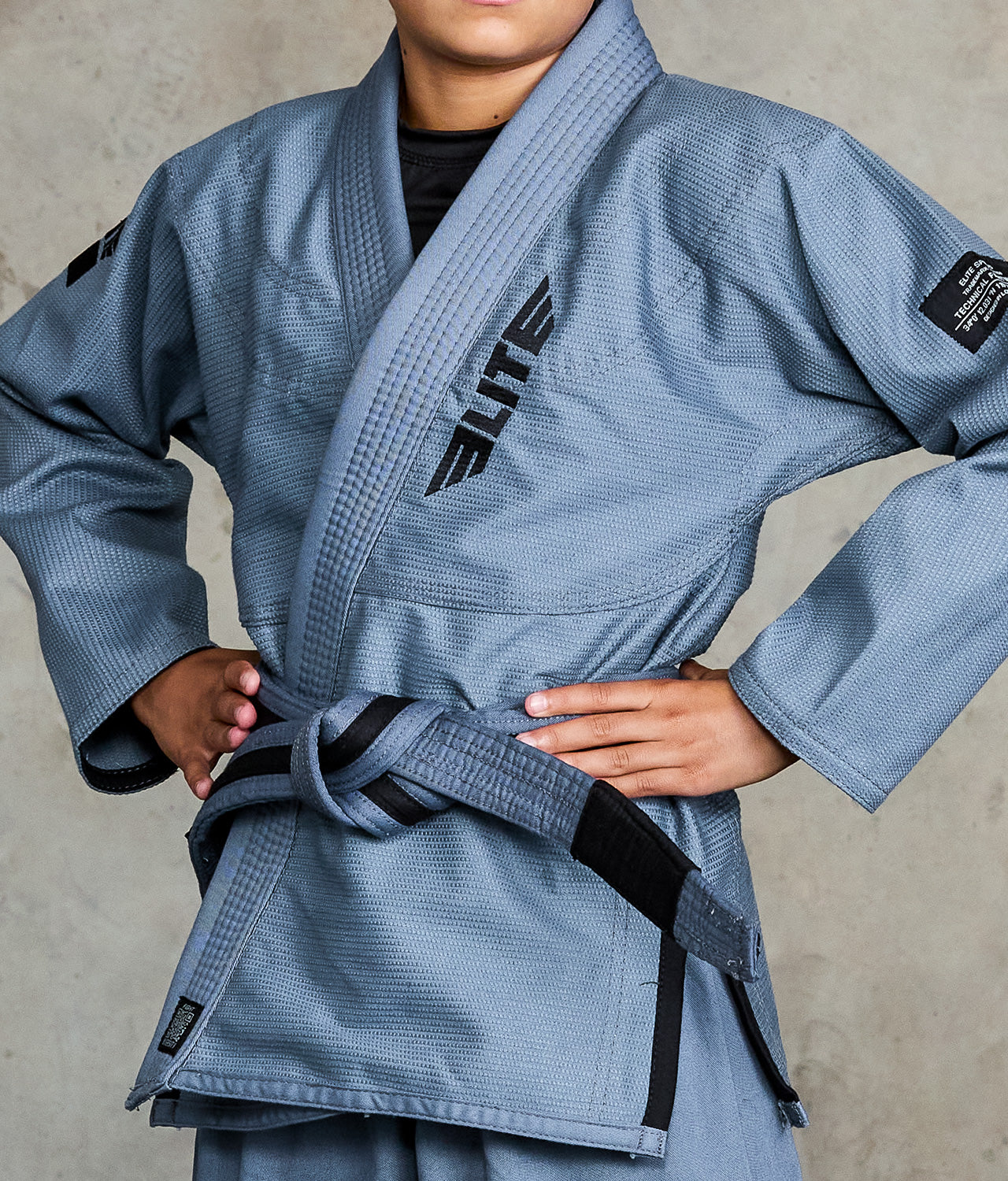 Core Gray Brazilian Jiu Jitsu Kids BJJ Gi