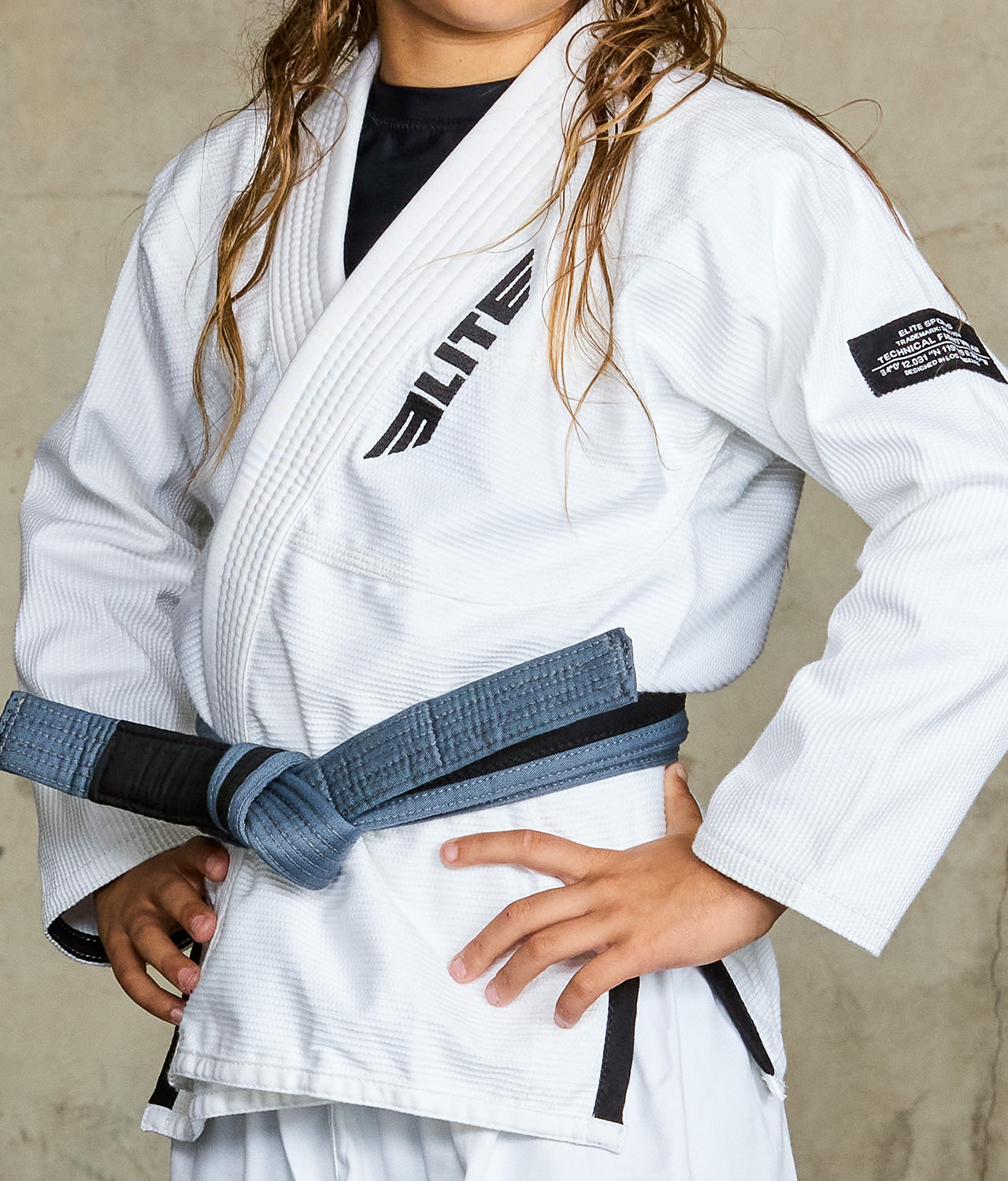 Core White Brazilian Jiu Jitsu Kids BJJ Gi