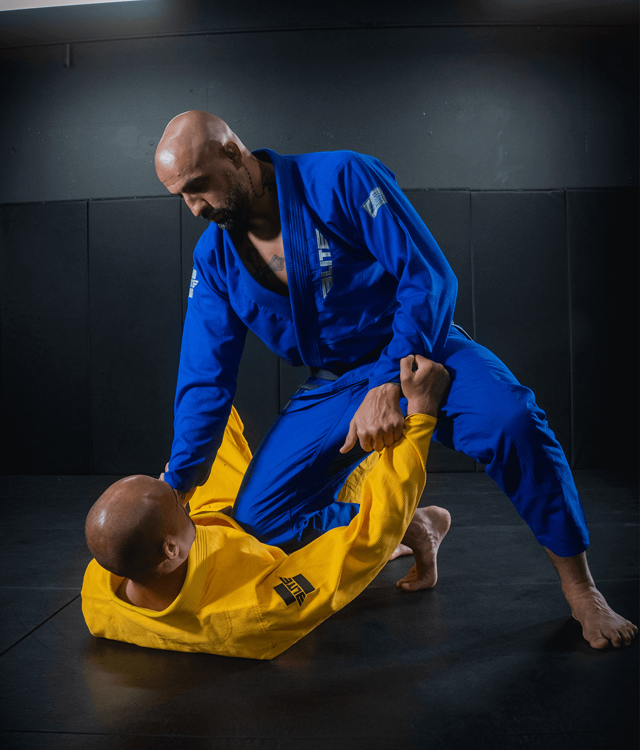 Elite Sports Men's Core Yellow Brazilian Jiu Jitsu BJJ Gi Life style 1