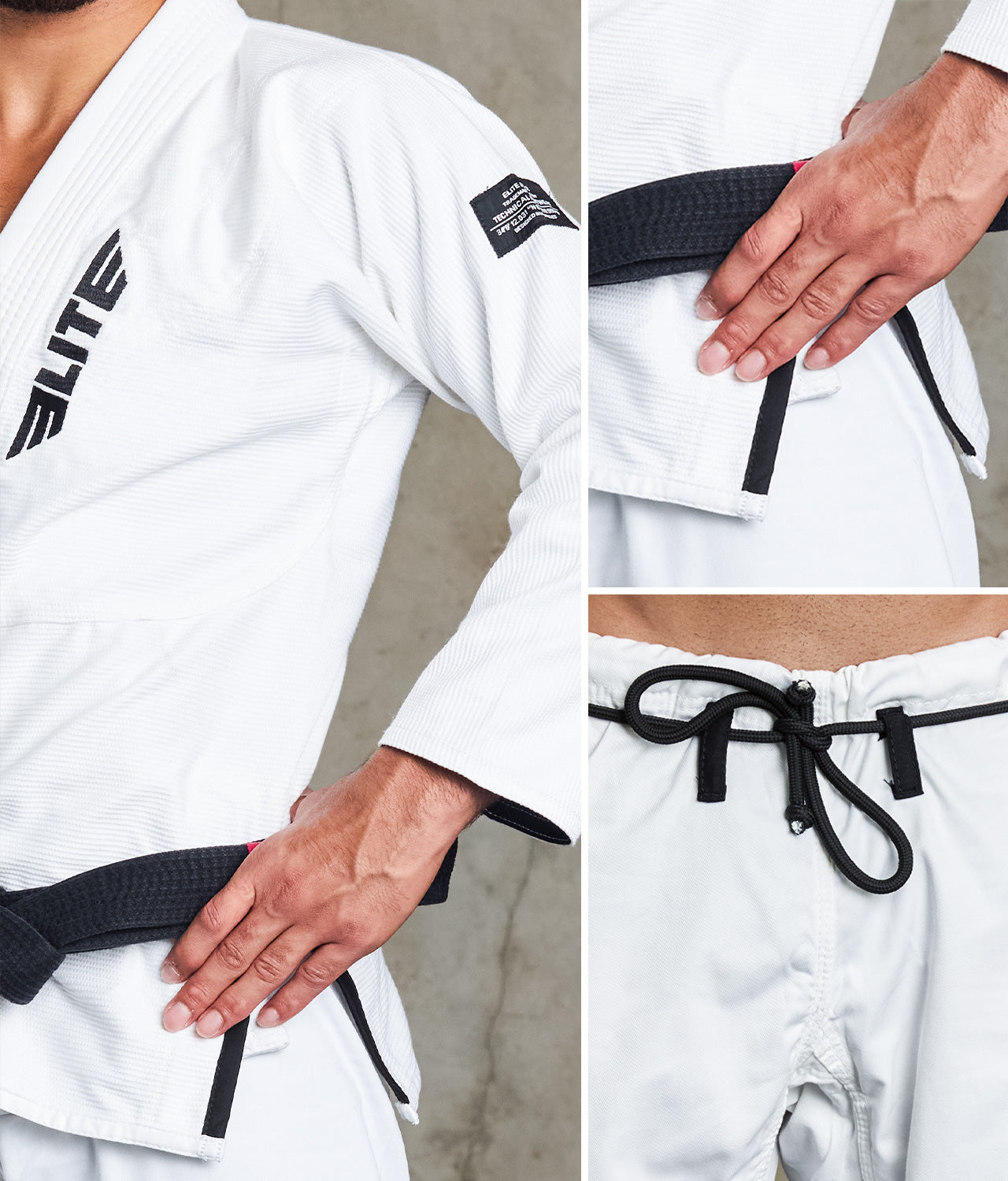 Core White Brazilian Jiu Jitsu Mens BJJ Gi - (Pack of 3)