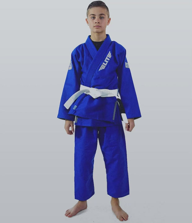 Kids' Core Blue Brazilian Jiu Jitsu BJJ Gi Video