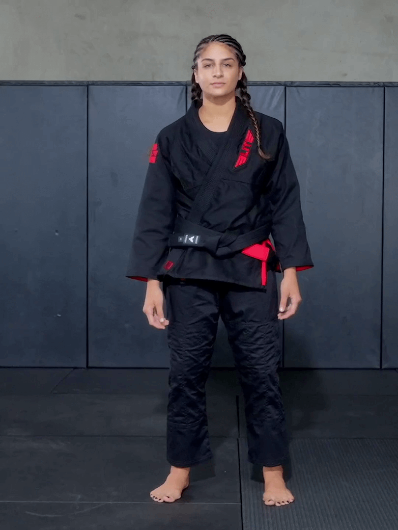 elite sports lightweight preshrunk black women brazilian jiu jitsu bjj gi with free belt demo video