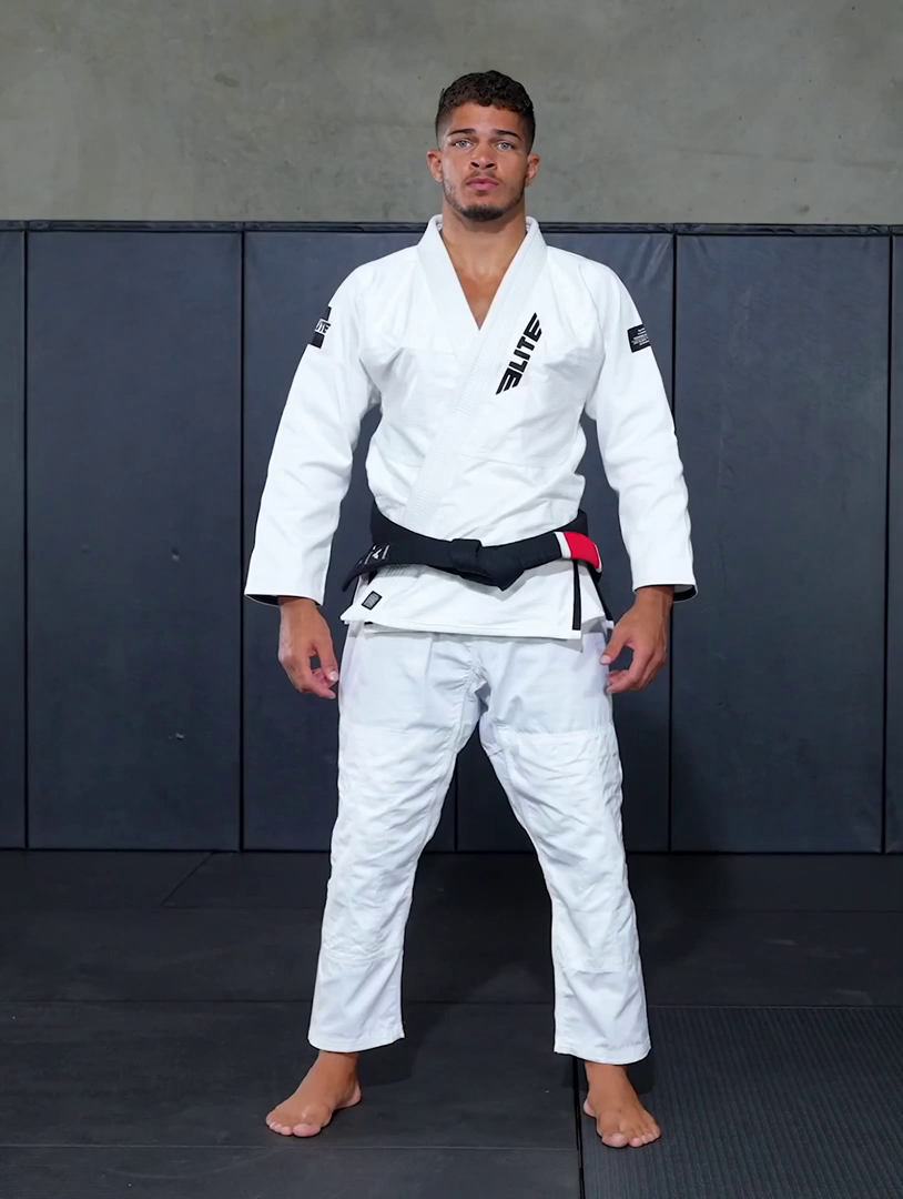 elite sports ultra light preshrunk white adult brazilian jiu jitsu bjj gi with free belt demo video