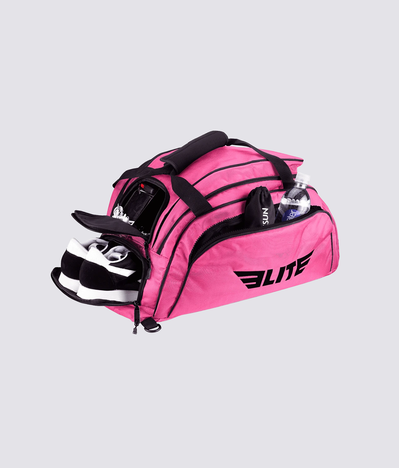 Warrior Pink Large Duffel Jiu Jitsu BJJ Gear Gym Bag