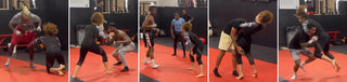 A Female BJJ Fighter Submits All Sturdy Guys At Boxing Gym