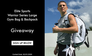 Elite Sports Warrior Series Large Gym Bag & Backpack Giveaway!