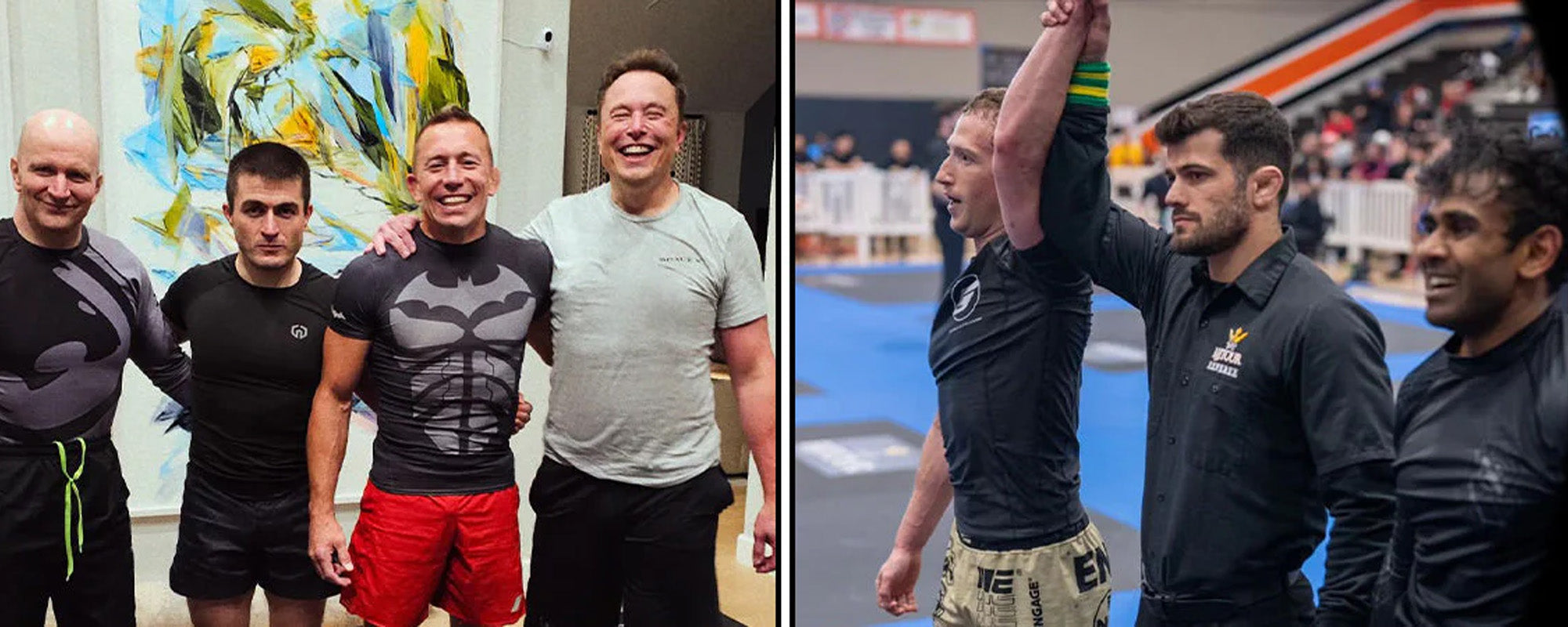 Elon Musk and Mark Zuckerberg’s BJJ Training with Top Notch Instructors