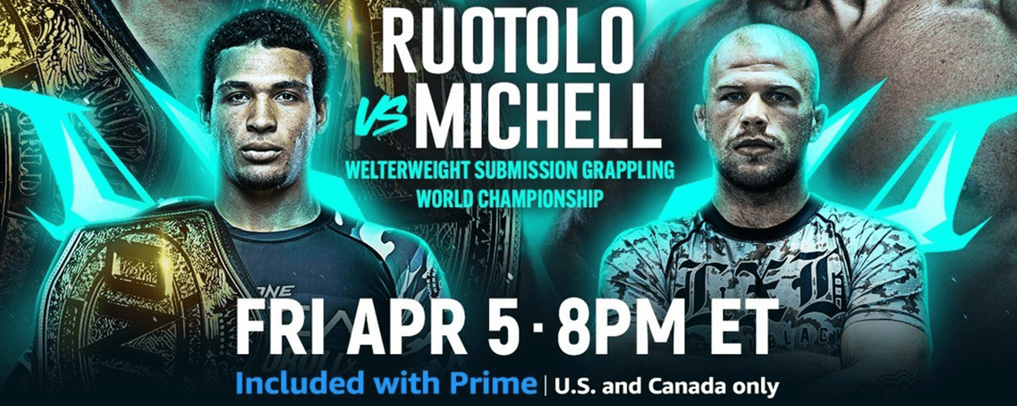 Izaak Michell vs. Tye Ruotolo: ONE Welterweight Submission Grappling World Championship Clash