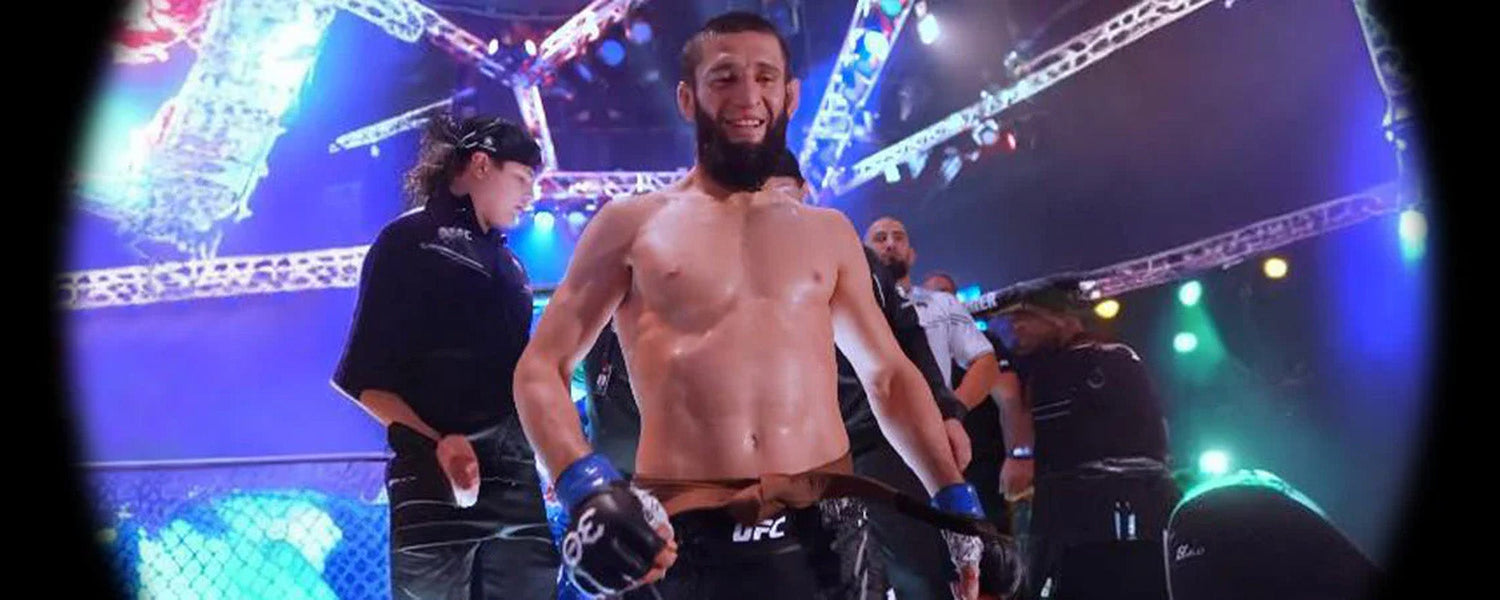 Khamzat Chimaev Promoted To BJJ Brown Belt After Winning UFC 294