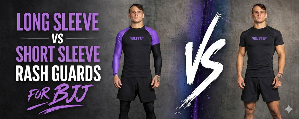 Long Sleeve Vs Short Sleeve Rash Guards for BJJ