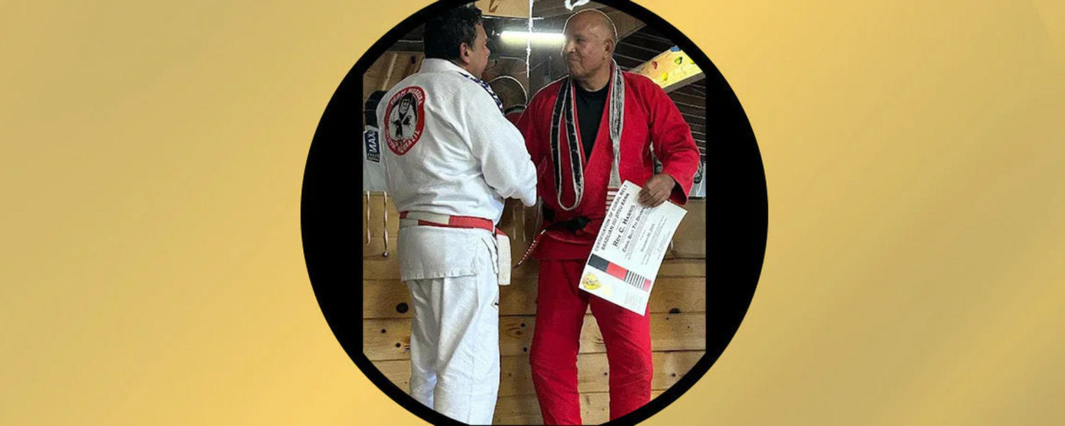 Roy Harris Becomes the Second Non-Brazilian to Be Promoted to BJJ Coral Belt