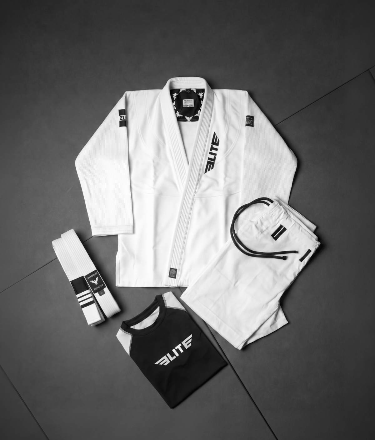 Adult's BJJ GI Starter Bundle White