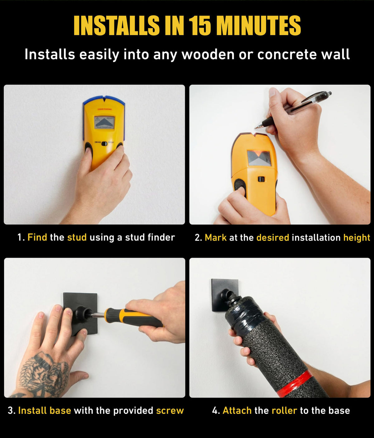 Adults Essential Wall Brawl with Phone Holder
