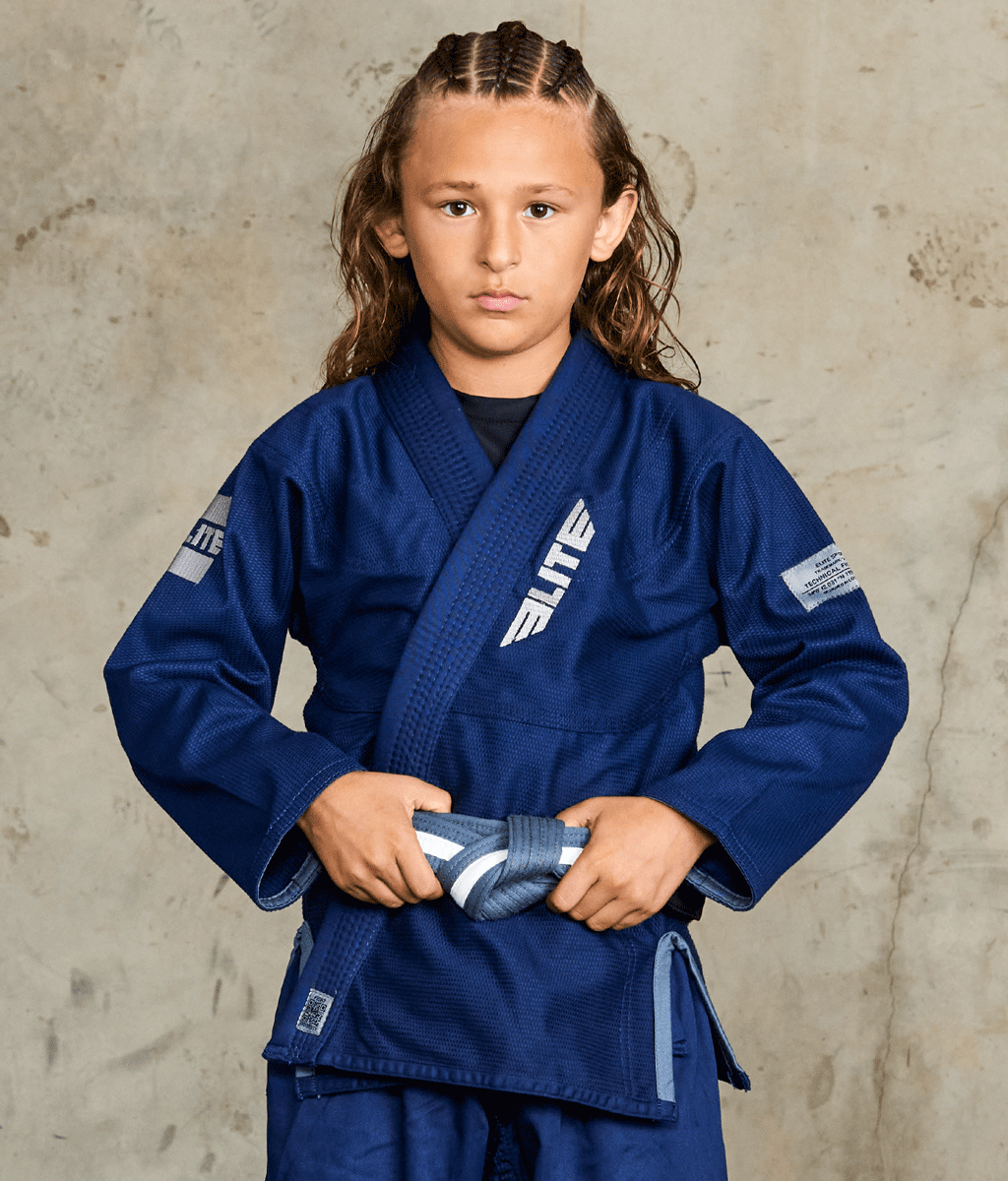 core navy brazilian jiu jitsu kids bjj gi