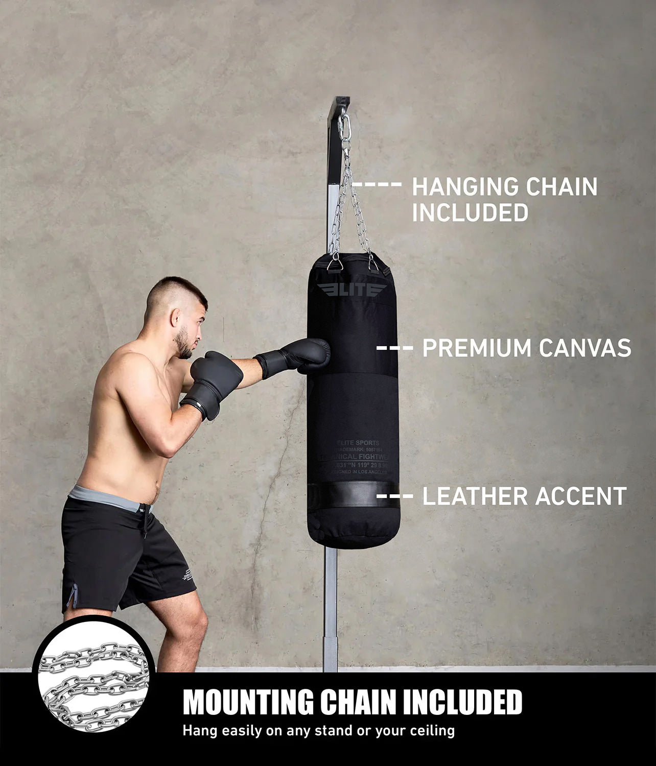Power Rack Speed Bag Hardware Everlast Trademark Innovations