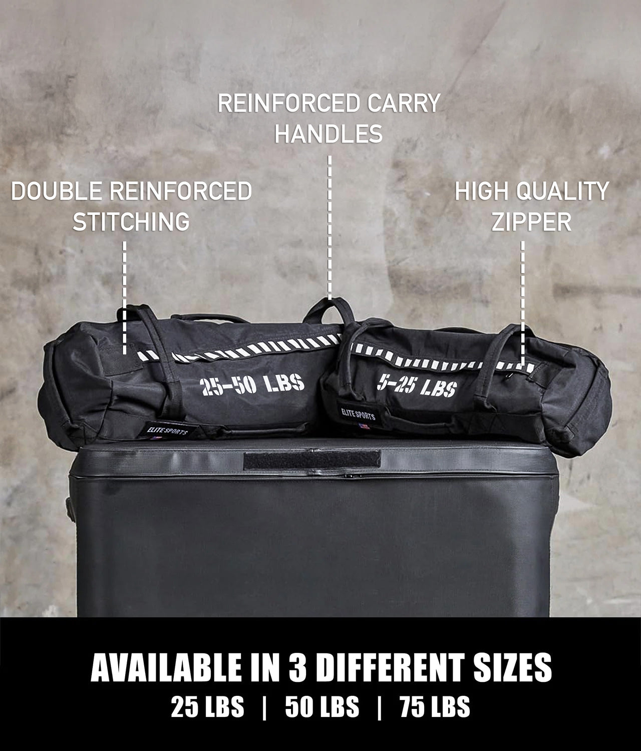 Core Black Duffel Sand Bag 5-25 lbs