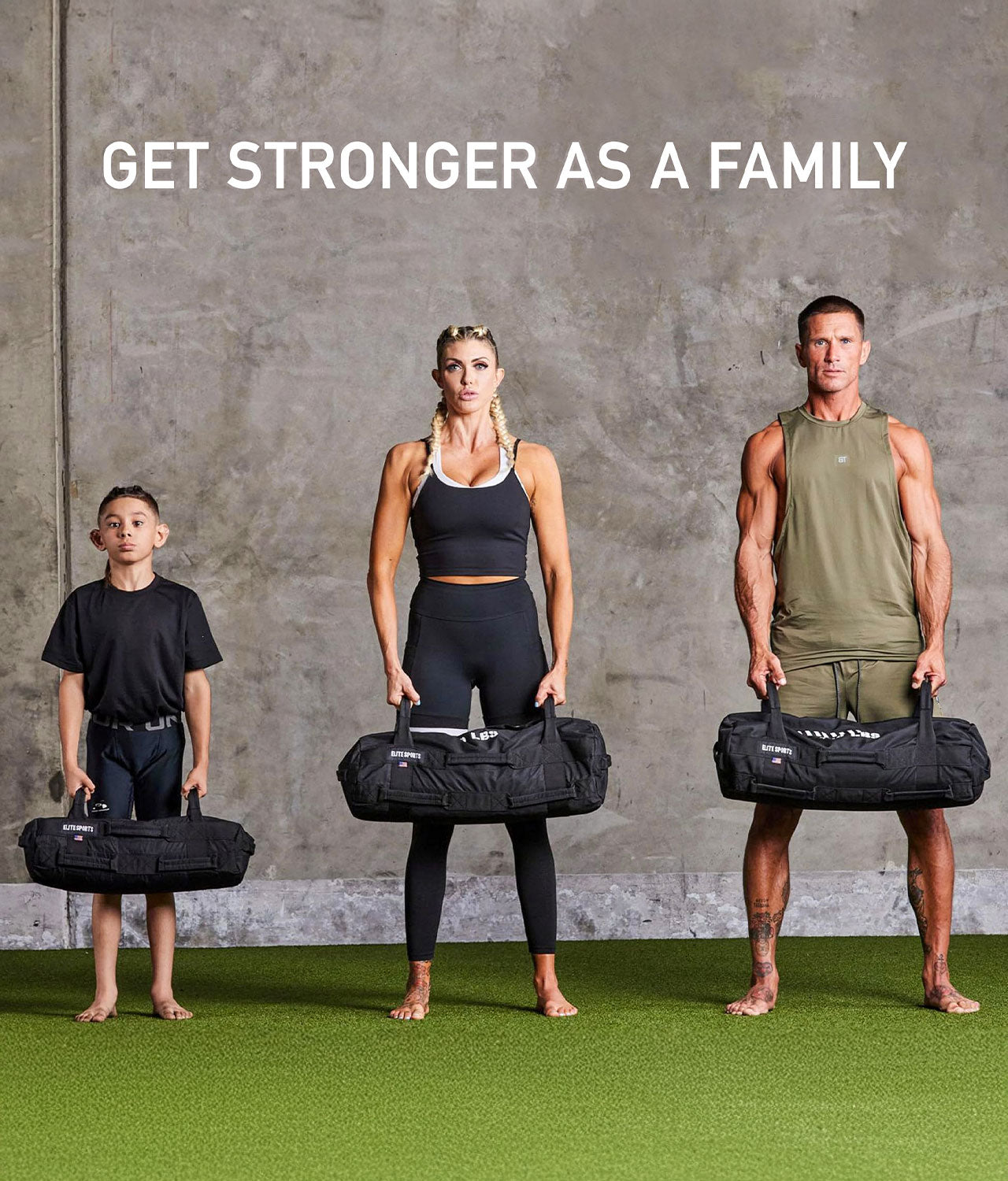 Core Black Duffel Sand Bag 50-75 lbs