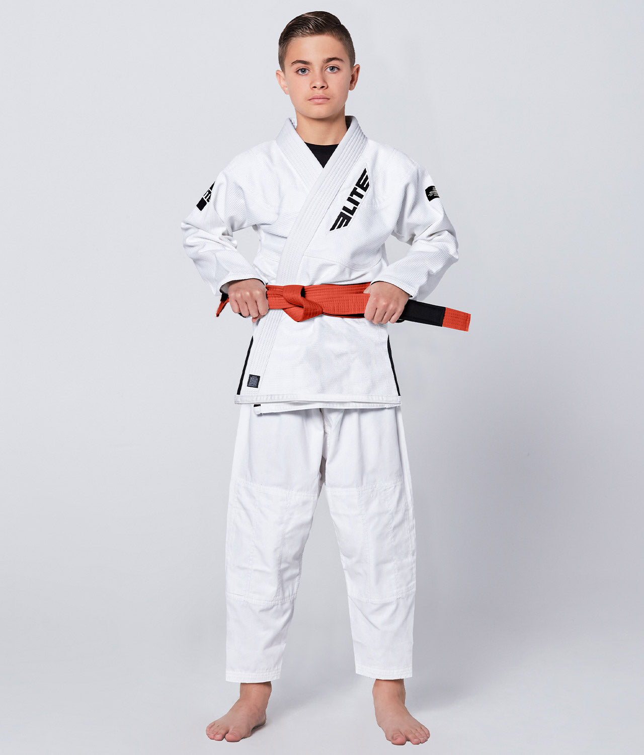 Elite Sports Kids' Jiu Jitsu BJJ Orange Belt