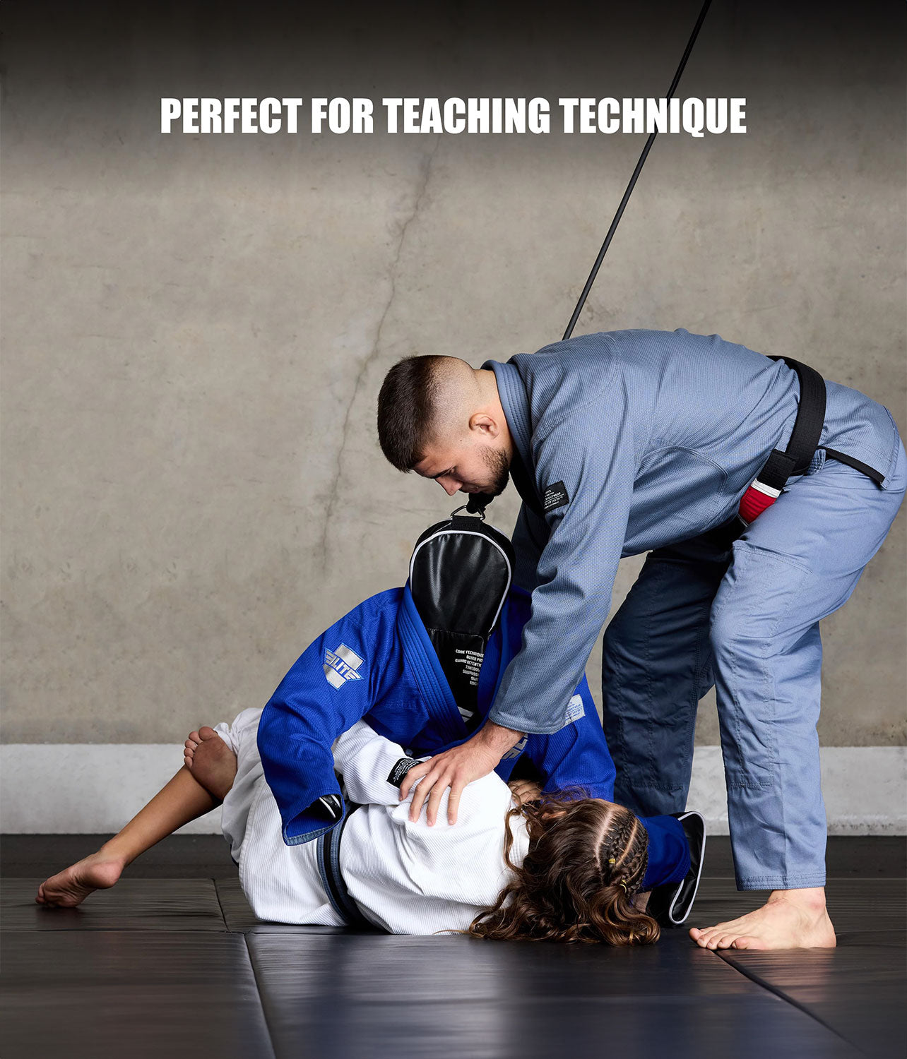 elite sports essential solo training kids bjj grappling dummy