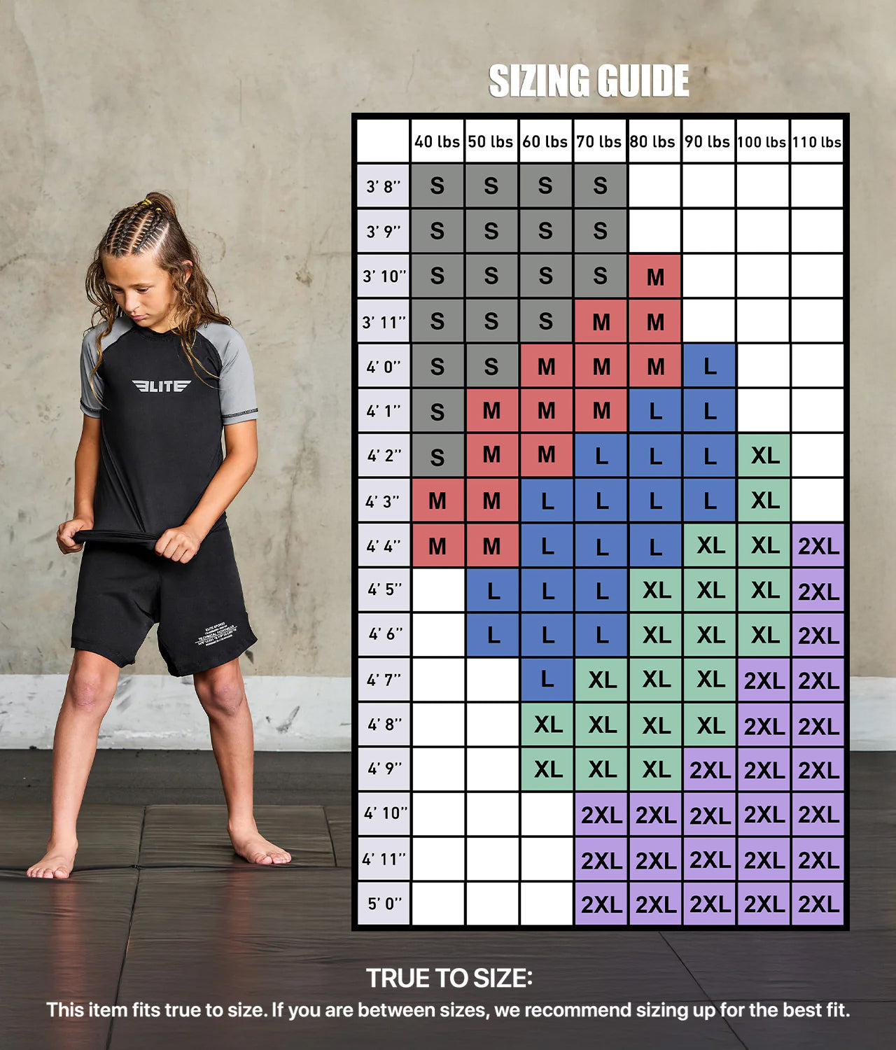 Kids' Standard Gray Short Sleeve Wrestling Rash Guard