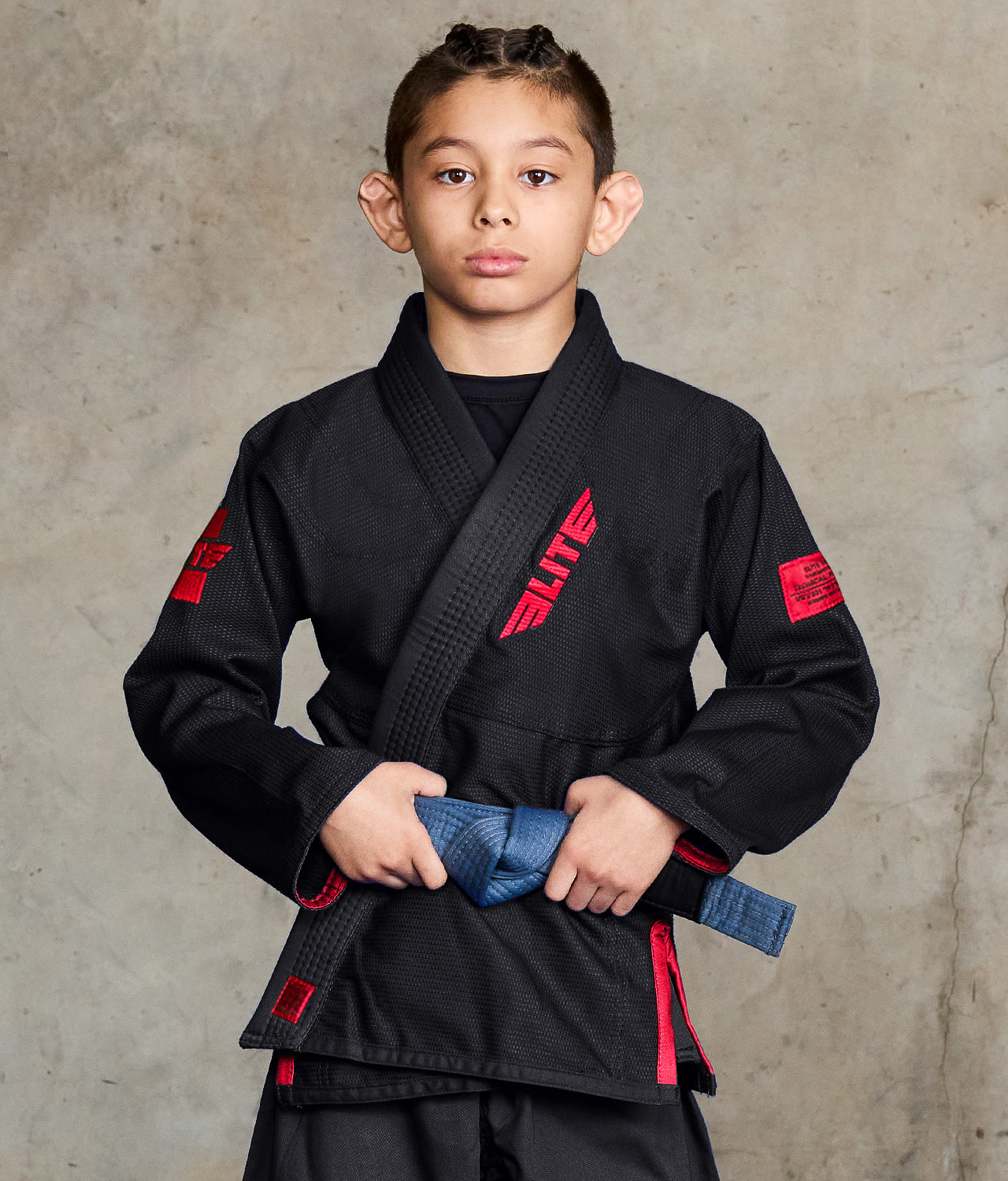 core black brazilian jiu jitsu kids bjj gi