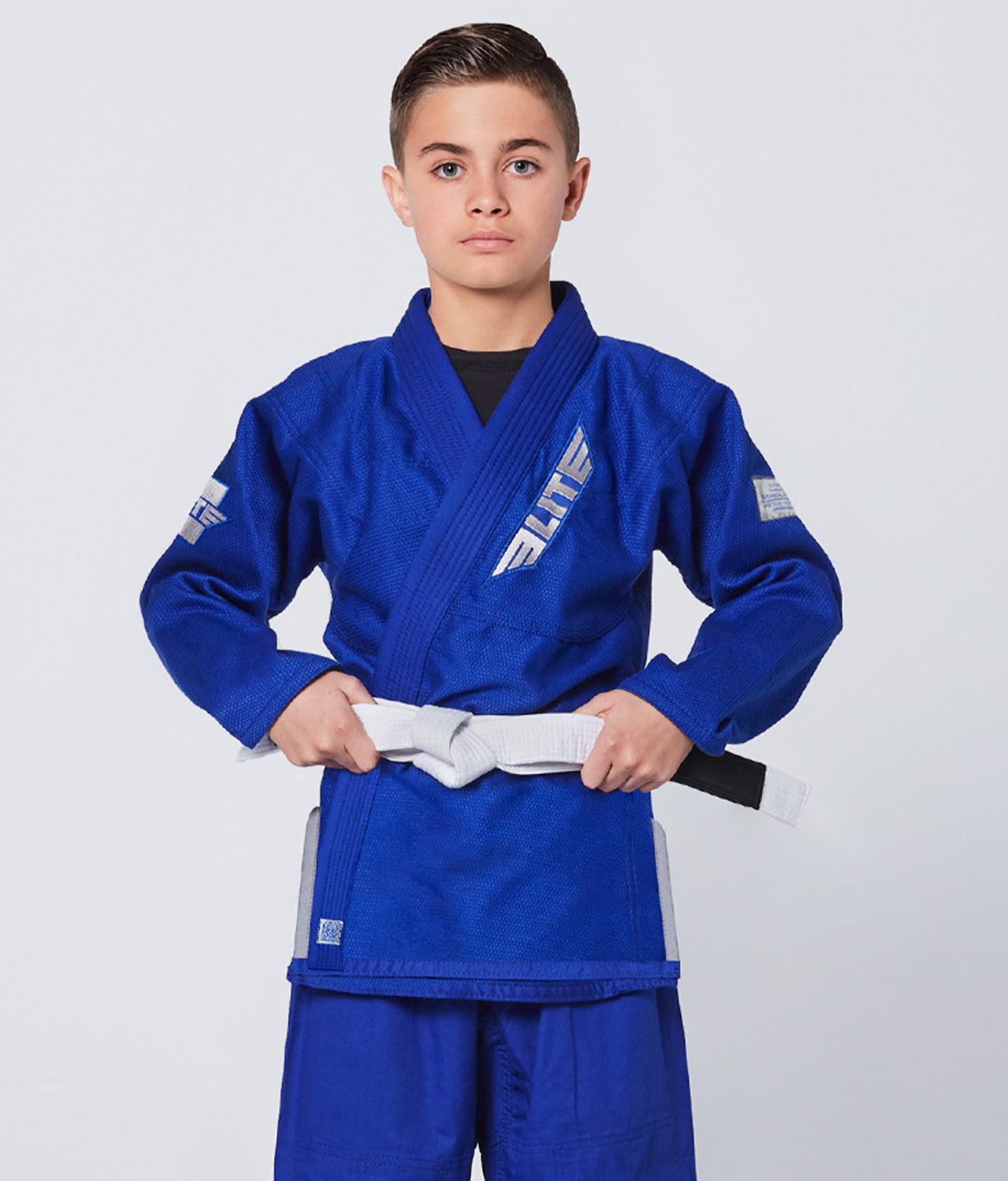 Elite Sports Kids' Core Blue Brazilian Jiu Jitsu BJJ Gi