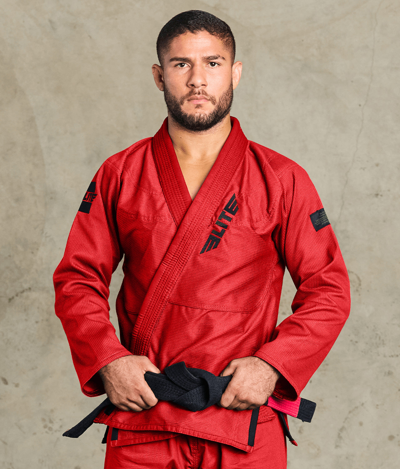 elite core red brazilian jiu jitsu mens bjj gi