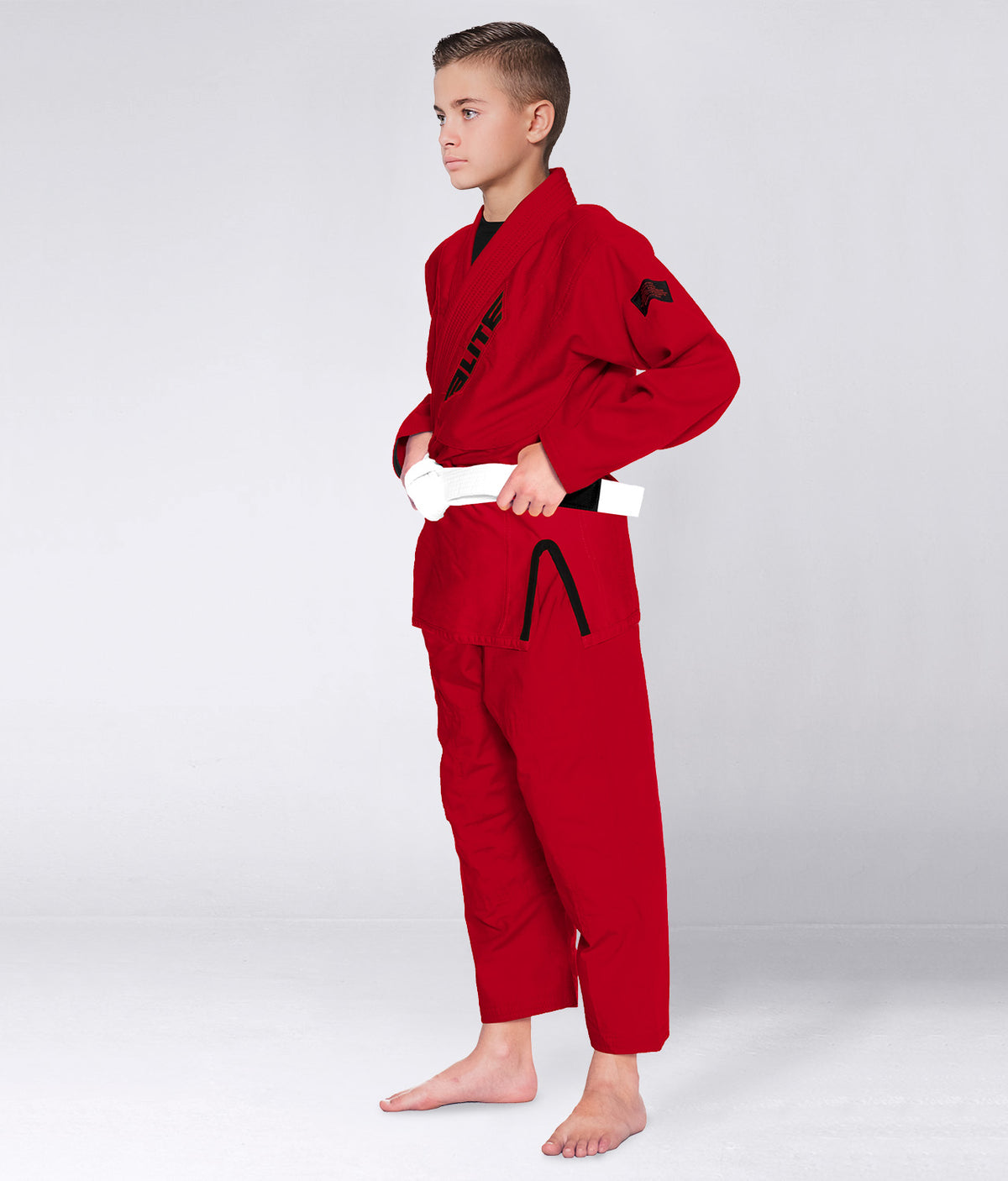 Elite Core Red Mens BJJ Gi, Preshrunk Jiu Jitsu Gi with Free Belt ...