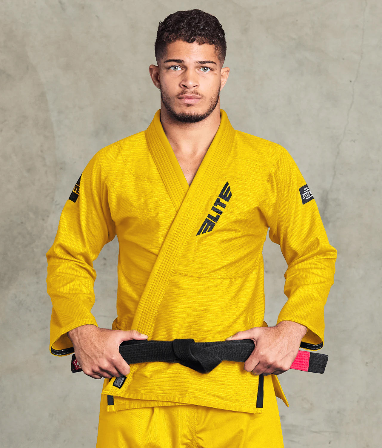 elite core yellow brazilian jiu jitsu mens bjj gi
