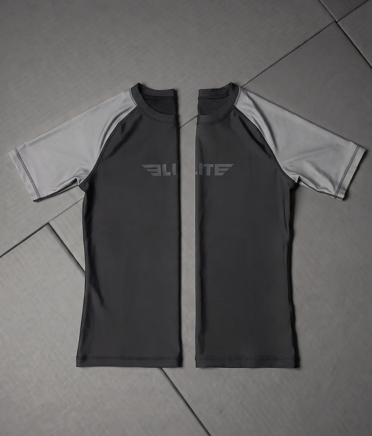 Kid's Rash Guard Bundle Gray/Gray - Short Sleeve