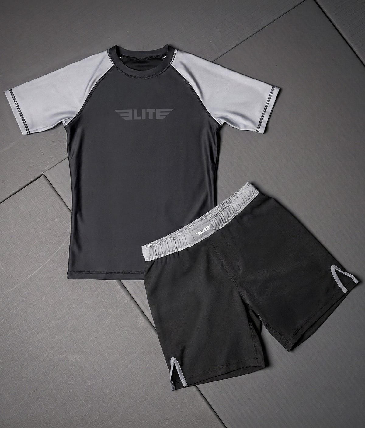 Kid's No Gi Bundle Gray/Gray