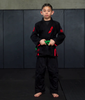 elite sports kids brazilian jiu jitsu bjj green belt demo video