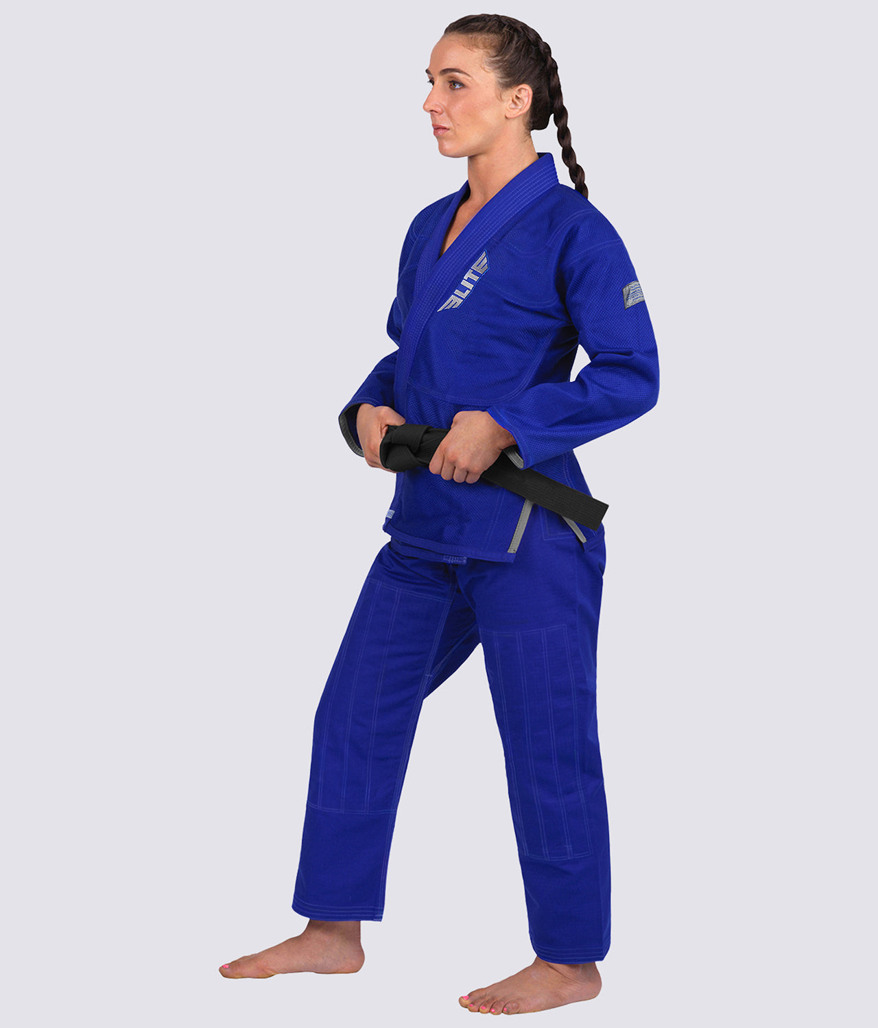 Elite Sports Women's Core Blue Brazilian Jiu Jitsu BJJ Gi
