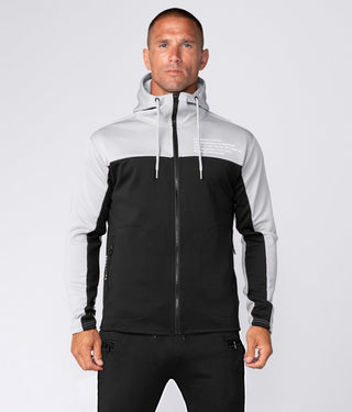 Born Tough Momentum Running Tracksuit For Men Grey/Black
