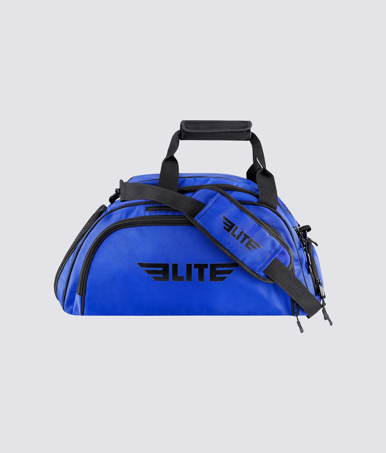 Warrior Blue Large Duffel Jiu Jitsu BJJ Gear Gym Bag