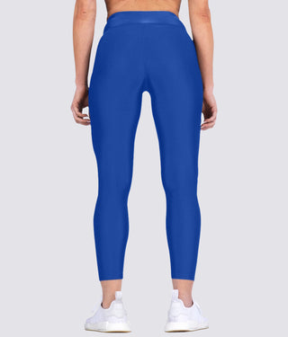 Elite Sports Comfortable & Secure Blue Women Compression Muay Thai Spat Pants
